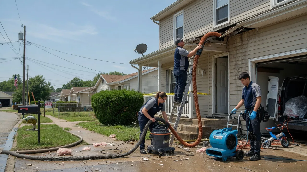 Water Damage Restoration in South Heart, ND near me